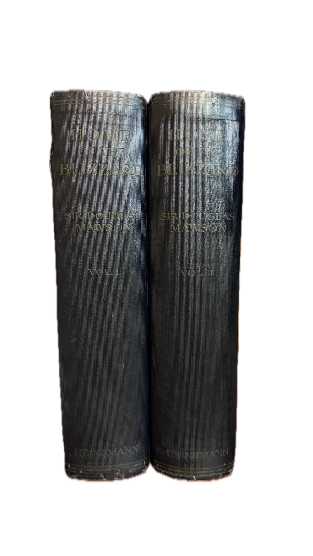 The Home Of The Blizzard - Being the Story of the Australian Antarctic Expedition 1911 - 1914. Two Volumes