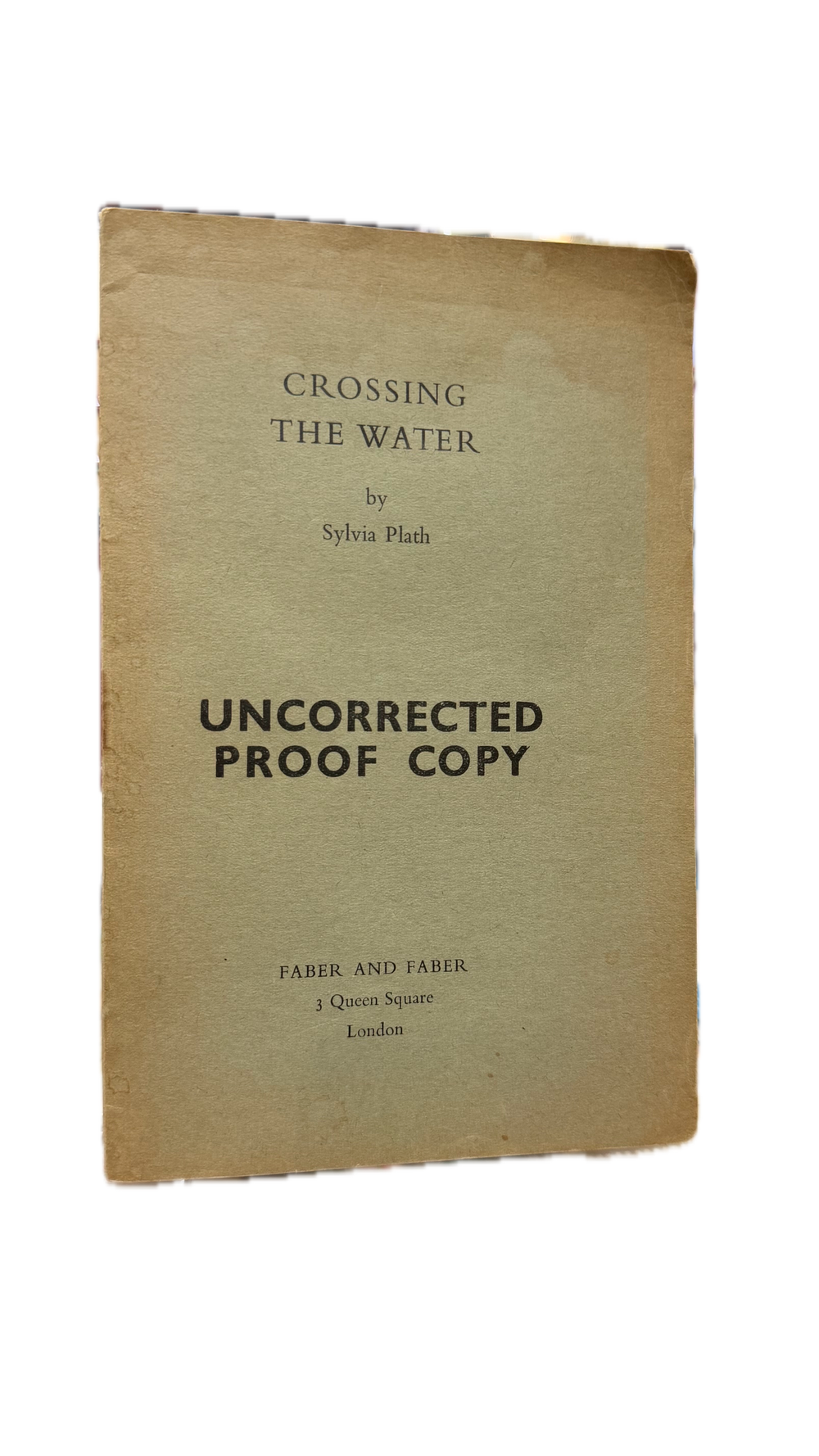 Crossing The Water